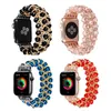 Bling Perlen Armband Armband Band Stein für Apple Watch Serie 4 3 2 1 40MM 44MM 38MM 42MM Männer Frauen