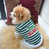 Elf Sublimation Blanks Dog Apparel Santa Claus Honden Kleden Plain T-shirt Katoen Ventilatie Lente Zomer Vesten Kerst Trui Bulldog Chihuahua s