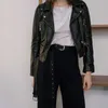 Fitaylor Black Faux Leather Jacket Women Spring Autumn Short Soft Pu Leather Jacket