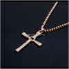 Pendant Necklaces Pendants Jewelry Fast And Furious 6 7 Hard Gas Actor Dominic Toretto / Cross Necklace Pendant Gift For Your Boyfriend Ps0