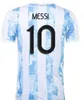 Argentyna piłka nożna 2022-23 Fan Player Wersja 2021 rocznica Dybala Maradona L.Martinez Football Shirts Men Kit Kit Mindury Retro Jerseys 1986