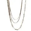 Shining Star River Italiaanse Flash Chain Bone 925 sterling zilveren sprankelende ketting AGQI594311923