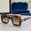 21SS WOMENS STAR DIAMOND SUNGLASSES G0780S Women Fashion Stage Designer Glasses UV400 Classic Square Frame Top High Quality 0780 W6162375