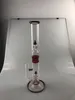 Hookahs, 16inch, 18mm led, röd, bong