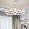 Lampadario moderno Soggiorno Lampada di cristallo Luce semplice Atmosfera di lusso Casa Camera da letto Personalità creativa Plafoniere Restau europee