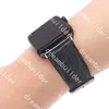 Luxury Designer Straps Watchbands för Apple Watch Band 41mm 45mm 42mm 38mm 40mm 44mm Iwatch 2 3 4 5 6 7 Band Läderband Armband Mode Stripes