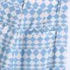 Wydruk geometryczny Casual Długie Spodnie Dla Kobiet Mid Walii Streetwear Moda Spodnie Lady Lato Prosta Kobieta 210430