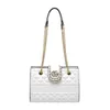 Factory online sale Bag female new Lingge chain messenger s large capacity for tote bag women