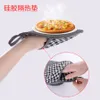 Épais résistant à la chaleur Silicone four mitaines gant + tapis isolant BBQ Grill gants cuisine Barbecue cuisson cuisson 5 ensembles