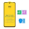 9D Full Cover Coverage Tempered Glass Screen Protectors for iPhone15 14 13 12 11 Pro Max XS XR X 6 7 8 Plus Samsung A11 A21 A51 A71 LG K51S K61S Moto G9