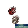 Haute qualité mode à la main huile insecte broche mode animal broche strass femme bijoux coccinelle broche prix usine conception experte qualité dernier style