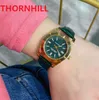 high quality women small dial watches rose gold quartz movement watch leather strap top designer women clock