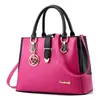 HBP Mulheres Handbags PU Couro Messenger Bolsas De Moda Moda Top-Handle Feminina Bolsa de Alta Qualidade Bolsa Bolsa Effini Vermelho
