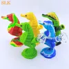 Groothandel Prijzen Glasolie Burner Seahorse Vorm Mini Water Pijpen Hookah Tabaksrookfilter Siliconen Bubbler Rookpijp Glassbool Accessoires