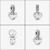 Charms Sieraden Bevindingen Componenten 100% 925 Sterling Sier Dochter-schoonmoeder Split Dangle Charme Fit Originele Europese armband Fashio