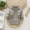 Cardigan 2021 Children's Sweater Kids Clothes Spring Baby Knitted Boys Girls Toddler Solid Pullover 1-3Y