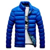 Winter Jassen Parka Mannen Herfst Winter Warm Uitloper Merk Slanke Mens Jassen Casual Windbreaker Gewatteerde Jassen Mannen M-6XL 210924