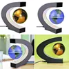 2022 Ny LED Light World Map Magnetisk Levitation Flytande Globe Hem Elektronisk Antigravity Lamp Novelty Ball Lights Födelsedagsdekoration