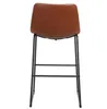 Wholesales Dining Room Furniture FCH 2pcs Wrought Iron Bar Stool Up to 47*35*100cm Bronze Color N101