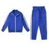 Mens Tracksuits Activewear Masculino e Ternos Casuais Retos Verde Azul Cáqui Sólido Multicolor Listrado Estofado Tendência High Street Wild Joggers