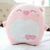 40cm 60cm Large Size Cute Pig Plush Toys Kids Cushion Pillow Soft Car Sofa Calm Animal Stuffed Dolls Birthday Christmas Gift 210728