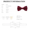 2021 design de designer luxo bowtie para homens de alta qualidade de vinho preto moda vermelho noivo borboleta borboleta laço terno caixa de presente