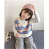 Koreański wiosenne sweterskie kamizelki dziewczęta dzianiny i jesień P4364 210622
