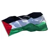 Drapeaux palestiniens 150x90cm, impression numérique nationale, 100 Polyester, simple face avec 80 saignements, extérieur et intérieur, 6996749