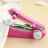 Mini Sewing Machines Needlework Trådlösa handhållna kläder Användbara bärbara symaskiner Handworkverktyg