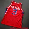 100% Stitched Allen Iverson Vintage Champion Jersey Mens Kvinnor Youth Throwbacks Jersey XS-5XL 6XL