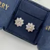 H Luxury earrings Stud 925 Sterling Silver Wedding Anniversary Diamond Earring Engagement Fashion Jewelry Women Party origina291k6852115