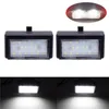 1 Zestaw Car Styling Błąd Darmowa LED Light Light Lampa Białe Chipsy LED Lampa tylna samochodowa dla Benz ML W164 X164X LED Car Led Licens