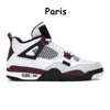 jumpman 4 mens sneakers basketball shoes 4s White Oreo University Blue black cat Fire red Taupe Haze Purple Metallic cement DIY womens sports trainers