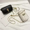 High Quality Shoulder Bag Texture Small Female Versatile One Messenger Transfer Bead Chain Mini