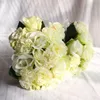 Ghirlande di fiori decorativi Fiore artificiale Pianta finta Rosa Garofano Imitazione Bouquet coreano Fazzoletto da sposa Decorazione domestica in seta
