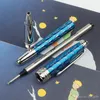 Promotion Blue Dark Petit Prince Rollerball Pen Designer Ballpoint Pens écrivant des stylos lisses3121512