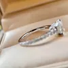 S925 zilveren vierkante grote diamanten punkbandring voor dames en vriendin huwelijksjuwelen cadeau met stempel