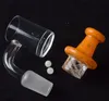 Full svetsning Rökning Terp Quartz Banger med glas spinning Carb Cap Set 10mm 14mm 18mm manliga kvinnliga naglar för bongs riggar