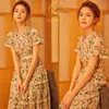 High Quality Fashion Runway Dress Women's Summer Short Sleeve Gauze Embroidery Lace Flower Vestidos 210520