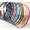 5 mm Colored Ribbon Covered Metal Headband Girls Boutique Hairband Hair Accessories