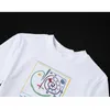 Lucyever Летние Сексуальные тонкие печатные футболки женские чистые хлопчатобумажные белые о-шеи с короткими рукавами женщины короткие уличные вершины 210521