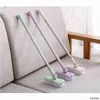 Tenmiu Brosse à manche long pour salle de bain, poils pour frotter les toilettes, brosse de bain, carreaux de céramique, brosses de nettoyage de sol, main Cnorigin 4r 22019932928861