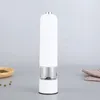 Electric Pepper Mills ABS Roestvrijstalen Zout Mill Muller Spice Sauce Grinder Pepper Slijpmachines zonder batterijen Keukengereedschap