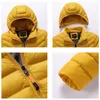 Chaifenko inverno casual casual parkas homens outono moda rua streetwear homens parkas à prova de vento espinhos com capuz slim casaco sólido homens 210818