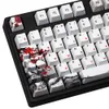 Novidade Allover Tinta Subbed Plum Blossom110 Keys Perfil OEM Keycap DIY Teclado Mecânico Rússia Caractere Keycaps