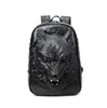 fashion casual men's and women's real leather bag personality skull rivet single shoulder bag handbag