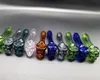 Tuyaux De Brûleur À Huile En Verre Pyrex De Haute Qualité Épais Crâne Fumer À La Main Cuillère Tuyau 4 Pouces 26g Poids Tabac Herbe Sèche Pour Narguilés Bong Bubbler