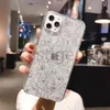 Bling Phone Cases Soft Glitter Achterkant voor iPhone 11 12 Mini PRO MAX XR XS X 8 7 PLUS