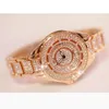 Orologi da polso 2021 Orologi da donna di lusso con diamanti quadrante grande orologio al quarzo moda donna strass orologio da polso Relógios Femininos