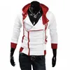 IceLion Zipper Cardigan Hoodies Männer Mode Mit Kapuze Sweatshirts Frühling Sportswear Langarm Schlank Trainingsanzug Jacke 211014